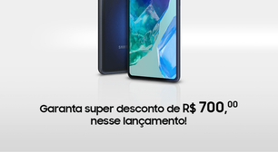 Galaxy M55 entra em fase de pré-registro no Brasil com desconto de R$ 700