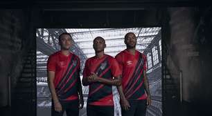 Athletico-PR apresenta novos uniformes no ano do Centenário do Furacão