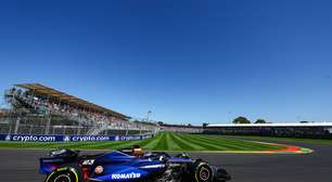 F1: Albon lamenta falta de ritmo no circuito de Albert Park