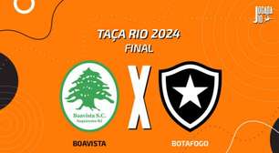 BOAVISTA X BOTAFOGO, AO VIVO, com a Voz do Esporte, às 18h