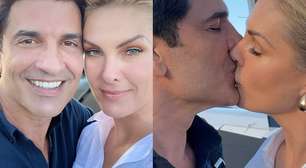 O amor está no ar! Ana Hickmann posta selfie com Edu Guedes e faz declaração apaixonada