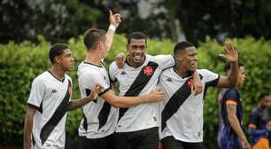 Com gols de Rayan, Vasco goleia e está na semi da Copa Rio sub-20