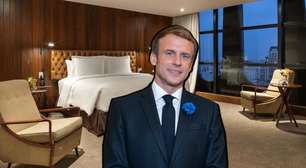 Presidente francês dorme em hotel 5 estrelas com maior suíte do Brasil