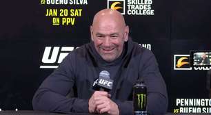 Vamos voltar! Dana White anuncia retorno do UFC à 'Terra dos Campeões'