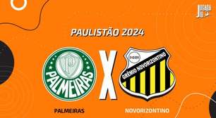 Palmeiras x Novorizontino, AO VIVO, com a Voz do Esporte, às 20h