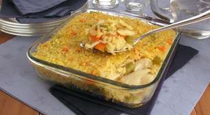 Arroz de bacalhau prático para servir na Sexta-Feira Santa