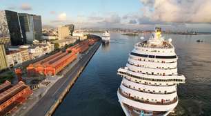 Píer Mauá recebe 11 navios e mais de 40 mil visitantes, no fim da temporada de cruzeiros