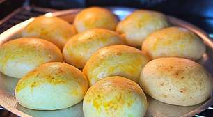 Esse pão de batata doce conquista todo mundo na hora do lanche da tarde