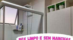 Como limpar box do banheiro de um jeito que tira todas aquelas manchas indesejadas