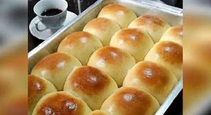 Pão de leite caseiro bem fofinho para não precisar comprar na padaria essa semana