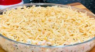 Salpicão cremoso fácil de preparar para acompanhar seu almoço
