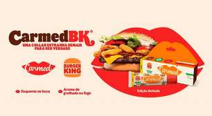 Burger King e Carmed lançam edição limitada de hidratante labial com aroma de hambúrguer grelhado
