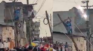 Ator que encenava Jesus é eletrocutado após cruz baterblaze apostas roletafios de energia na Guatemala