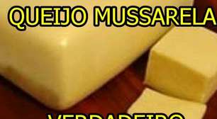 Mussarela caseira perfeita que não quebra para fatiar e derrete e estica de verdade