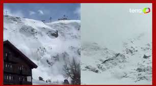 Avalanche deixa pelo menos três mortos na Suíça