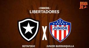 Botafogo x Junior, AO VIVO, com a Voz do Esporte, às 17h30