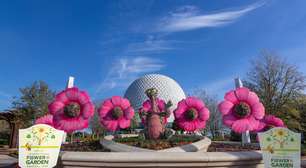 Sabia que o Walt Disney World tem um festival de flores?