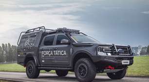 Ford Pro mostra Ranger e Transit em versões de polícia em SP