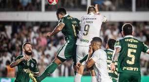 Absolutos na bola aérea, Palmeiras e Santos colocam jogadas-chave à prova em final