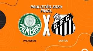 Palmeiras x Santos, AO VIVO, com a Voz do Esporte, às 14h