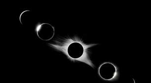 Eclipse solar: veja as melhores fotos do evento astronômico