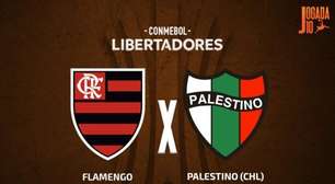 Flamengo x Palestino, AO VIVO, com a Voz do Esporte, às 20h