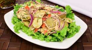 Salada de batata-doce assada: uma receita saudável e saborosa