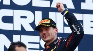 F1: Verstappen igualou recorde de Hamilton no Japão
