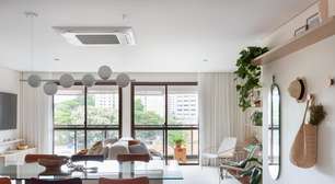 Reforma amplia living de apê de 100 m² com marcenaria planejada e plantas