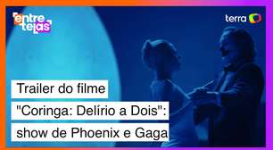 Trailer de "Coringa: Delírio a Dois" é um show de Joaquin Phoenix e Lady Gaga