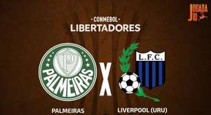 Palmeiras x Liverpool-URU, AO VIVO, com a Voz do Esporte, às 19h30