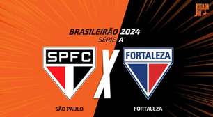 São Paulo x Fortaleza: onde assistir, escalações e arbitragem