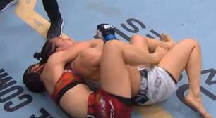 VÍDEO: Xiaonan 'apaga' em finalização de Zhang, mas se recusa a desistir e é salva pelo gongo no UFC 300