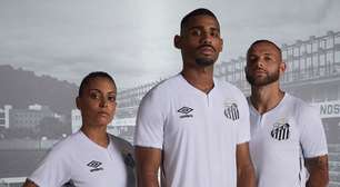 Santos lança uniformes para a temporada de 2024