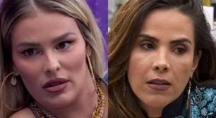 Wanessa Camargo tem atitude surpreendente ao reencontrar Yasmin Brunet na véspera da final do 'BBB 24'