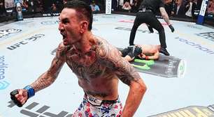 VÍDEO: Volkanovski, Adesanya e mais lutadores reagem ao nocaute brutal de Max Holloway no UFC 300
