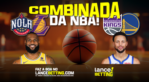 A boa da bola laranja! Aposte R$100 e ganhe mais de R$350 nas vitórias de Lakers e Warriors