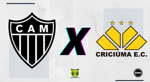 Atlético-MG x Criciúma: escalações, retrospecto, onde assistir e palpites
