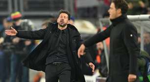 Simeone aponta motivo da eliminação do Atlético de Madrid na Champions League