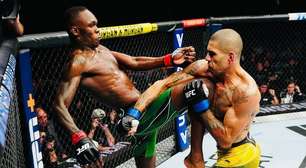 Adesanya rejeita trilogia com Poatan no MMA após acompanhar de perto vitória emblemática do rival no UFC 300