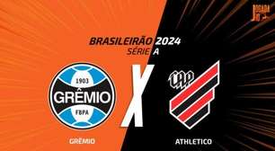 Grêmio x Athetico, AO VIVO, com a Voz do Esporte, às 17h30