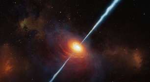 Quasar é fotografado no universo jovem e quebra recorde