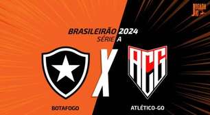 Botafogo x Atlético-GO: onde assistir, escalações e arbitragem