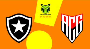 Botafogo x Atlético-GO: onde assistir, horário e escalações do jogo pelo Brasileirão