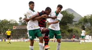 Palmeiras vence o Flamengo pela terceira rodada do Brasileirão Sub 20