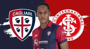 Yerry Mina é sonho do Colorado e Inter pode dar passos Importantes pelo camisa 26 do  Cagliari