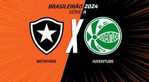 Botafogo x Juventude: onde assistir, escalações e arbitragem