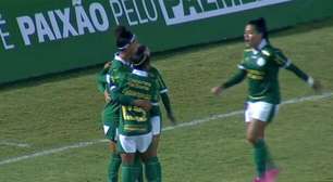 Atacante reserva garante triunfo do Palmeiras no Brasileiro feminino