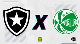 Botafogo x Juventude: retrospecto, prováveis escalações, arbitragem, onde assistir e palpites.