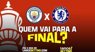 Batalha de titãs! Aposte R$100 e fature R$385 se o jogo entre City e Chelsea for para a prorrogação